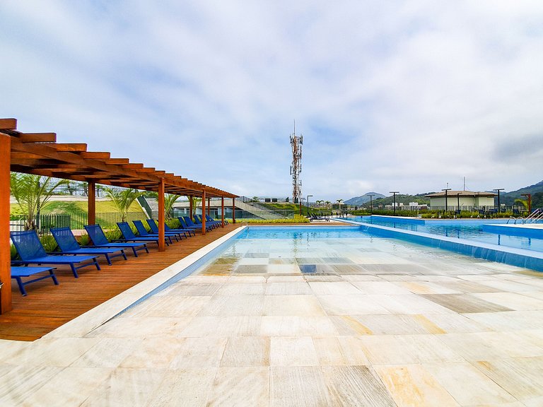 Apartamento de Frente Mar Reserva DNA - REF JS51H