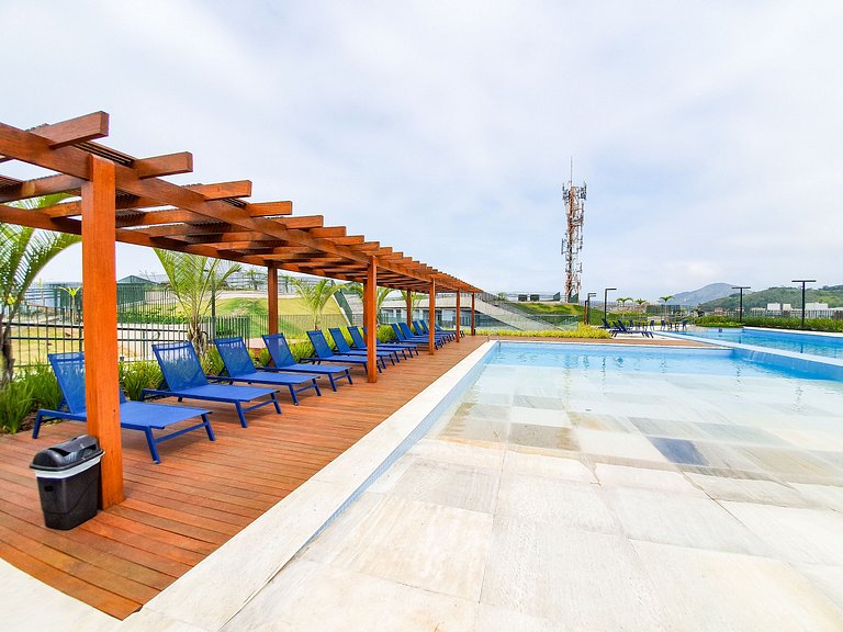 Apartamento de Frente Mar Reserva DNA - REF JS51H