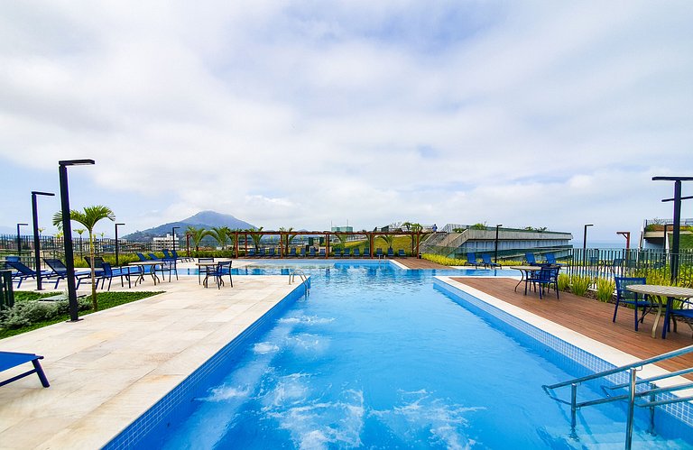 Apartamento de Frente Mar Reserva DNA - REF JS51H