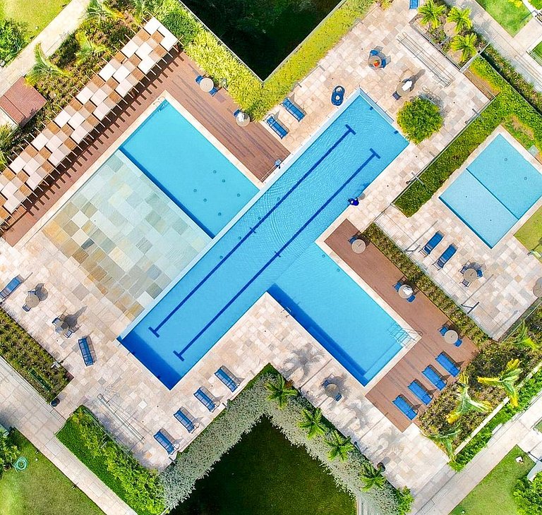 Apartamento de Frente Mar Reserva DNA - REF JS51H