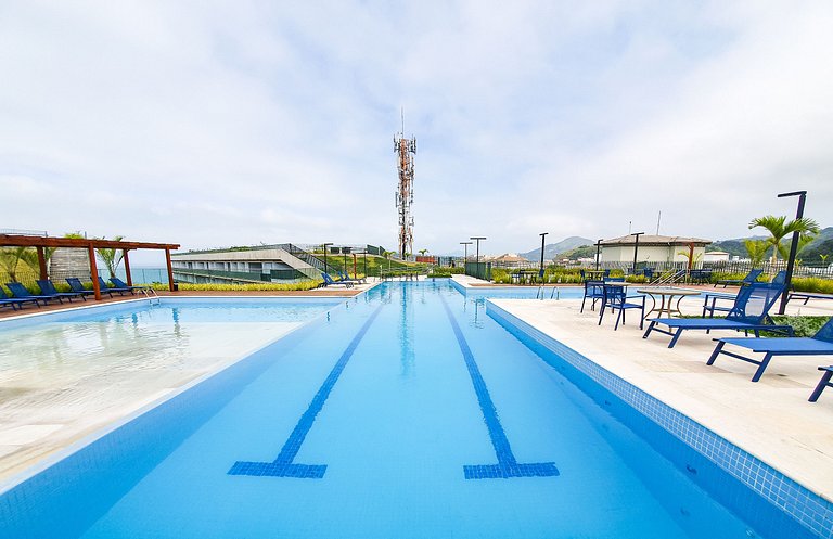 Apartamento de Frente Mar Reserva DNA - REF JS51H