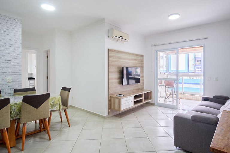 Ap na Praia Grande à 70 metros do mar - REF PV04H
