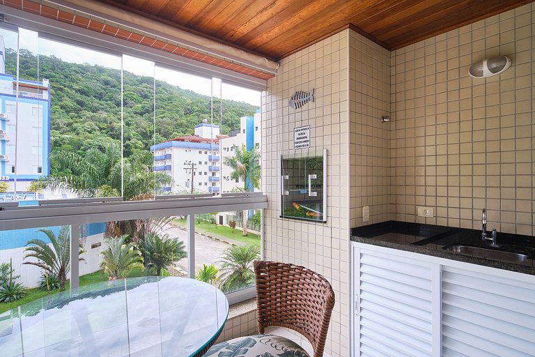 Ap na Praia Grande à 70 metros do mar - REF PV04H