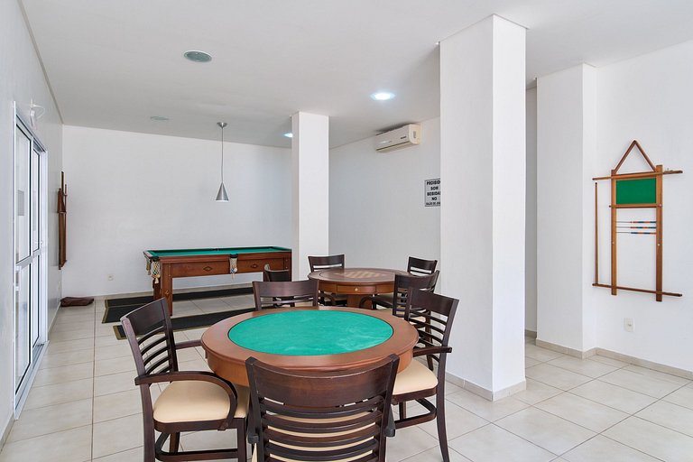 Ap na Praia Grande à 70 metros do mar - REF PV06H