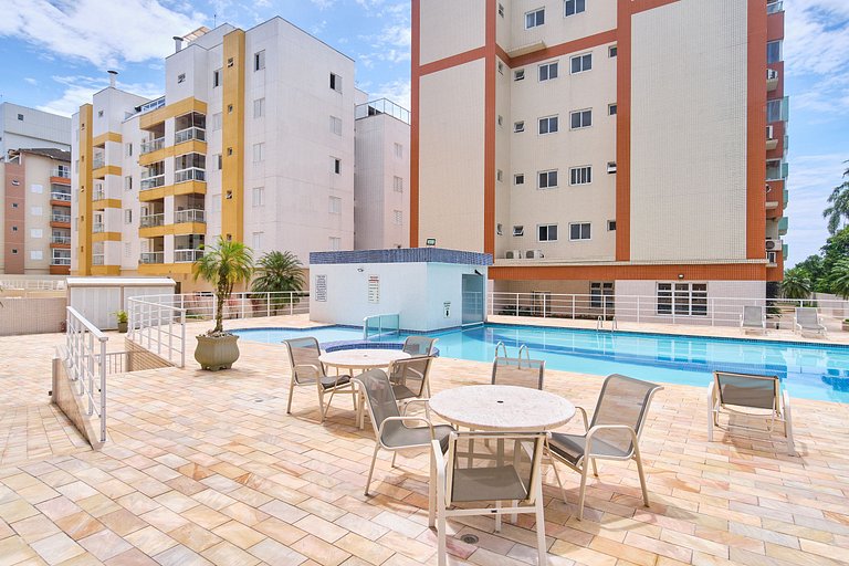 Ap na Praia Grande à 70 metros do mar - REF PV06H