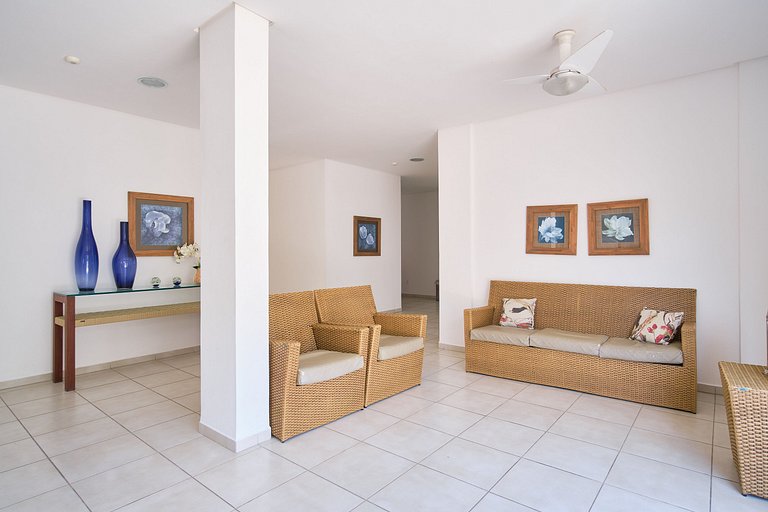 Ap na Praia Grande à 70 metros do mar - REF PV06H