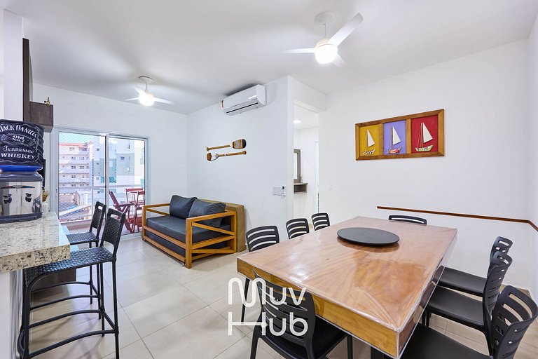 Apartamento novo com Ar Condicionado - REF JS45H