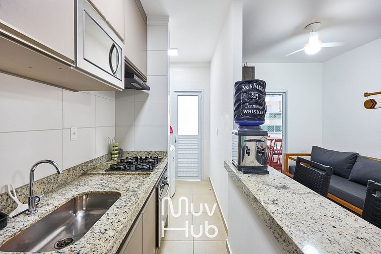 Apartamento novo com Ar Condicionado - REF JS45H