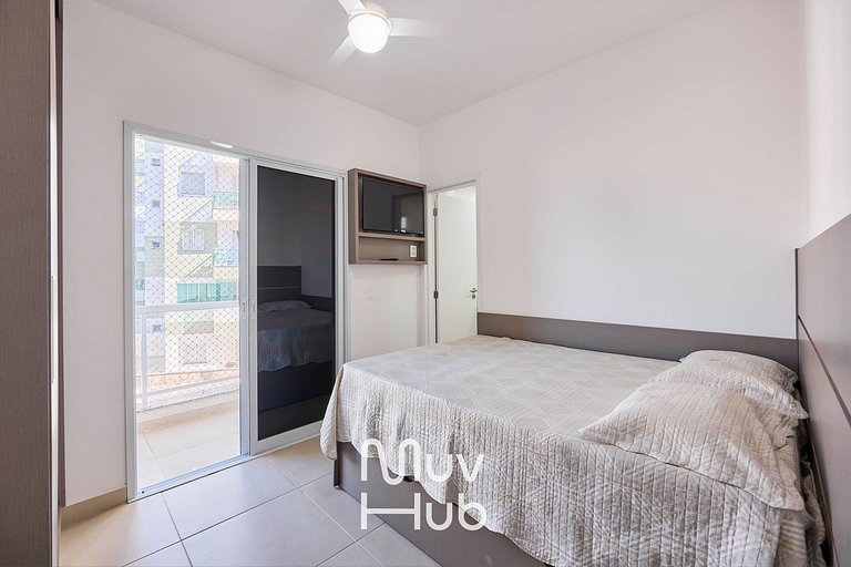 Apartamento novo com Ar Condicionado - REF JS45H