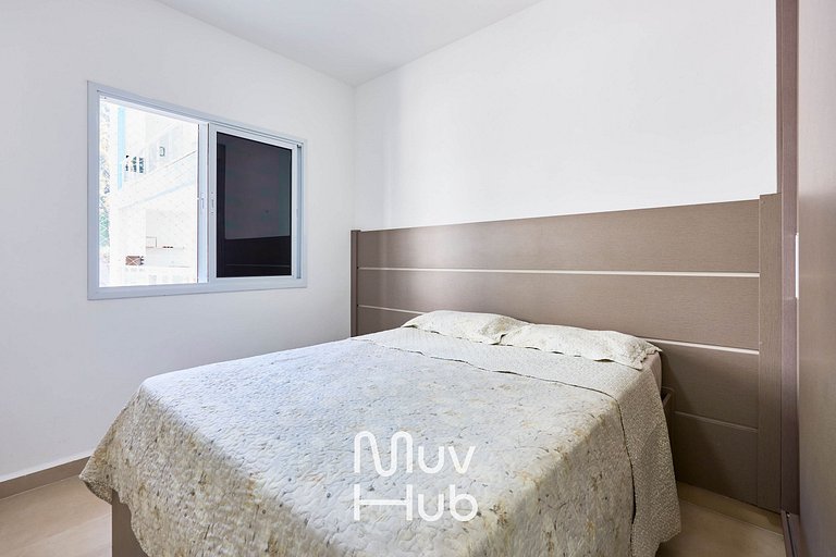 Apartamento novo com Ar Condicionado - REF JS45H