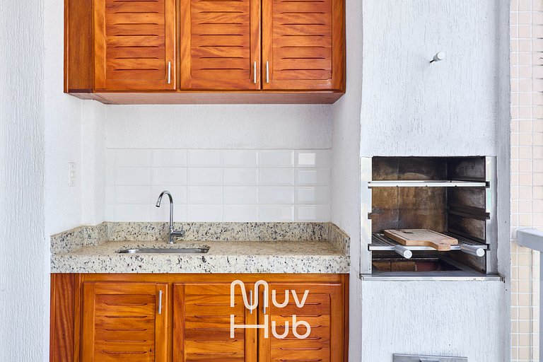 Apartamento novo com Ar Condicionado - REF JS45H