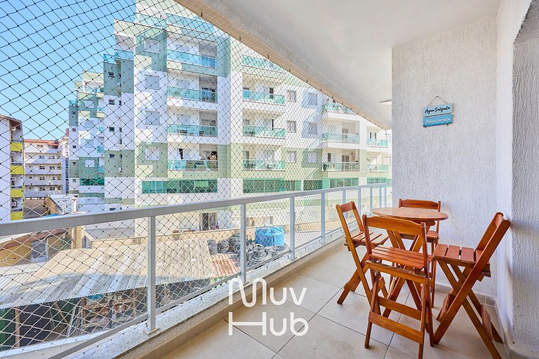 Apartamento novo com Ar Condicionado - REF JS45H