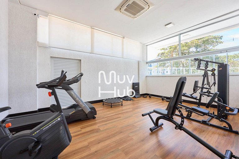 Apartamento novo com Ar Condicionado - REF JS45H