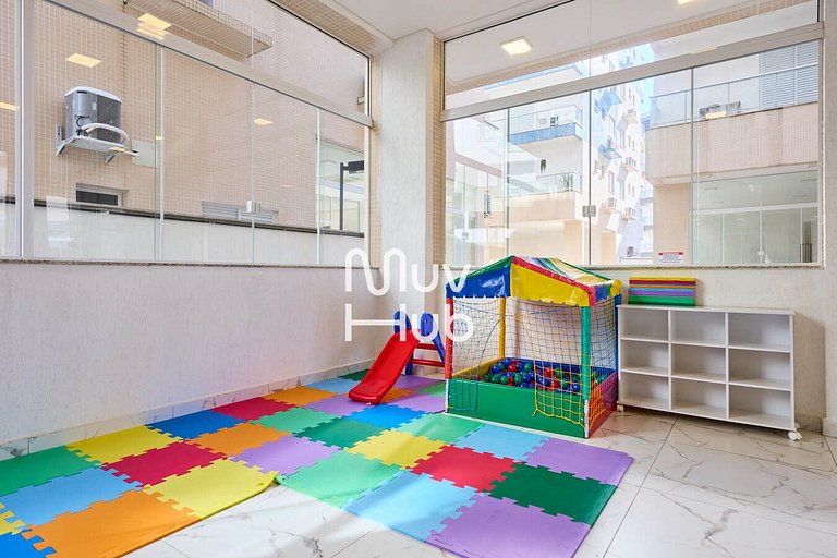 Apartment with air conditioning, Praia Grande - REF PZ01H