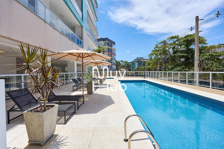 Ap com Piscina Aquecida no Condomínio - REF JS12H
