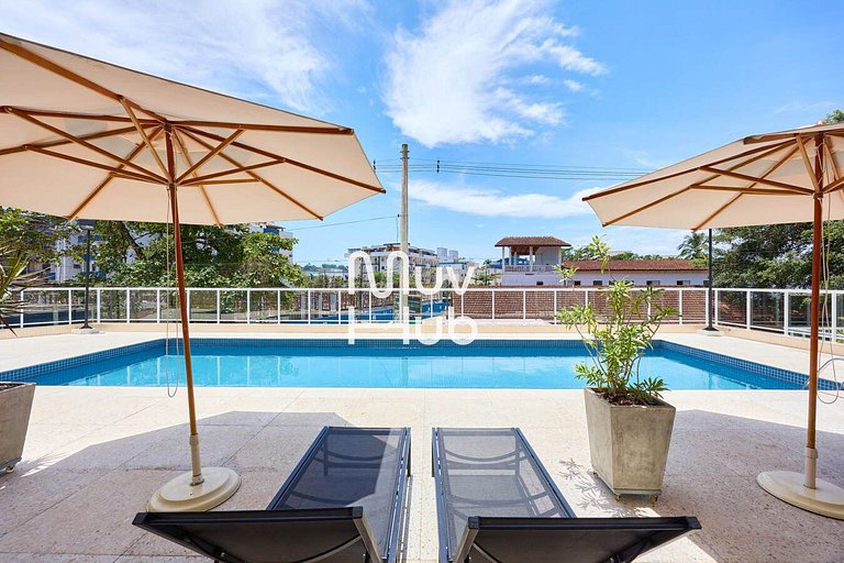 New Apartment with BBQ in Praia Grande - JS34H