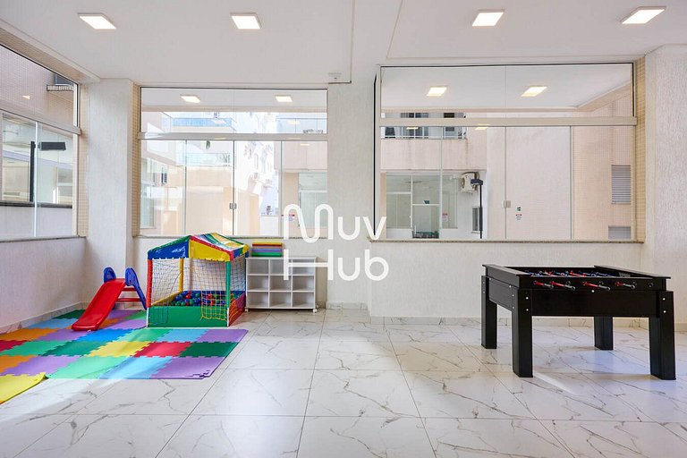 New Apartment with BBQ in Praia Grande - JS34H