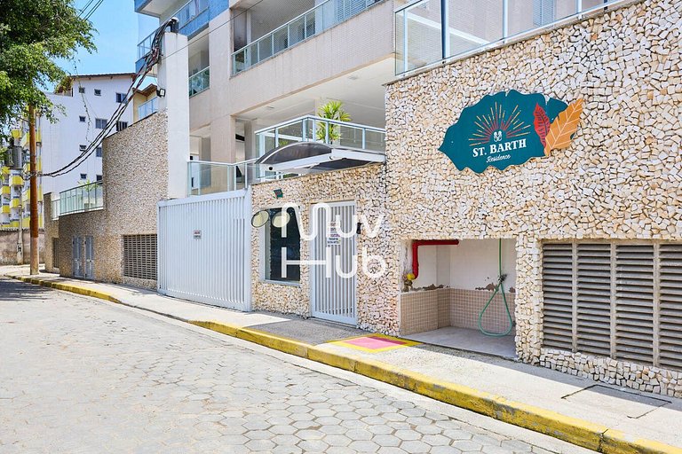 Apto Novo com Churrasqueira Praia Grande - JS34H