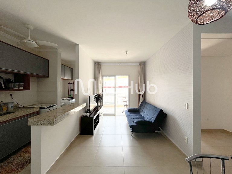 Apartment with air conditioning, Praia Grande - REF PZ01H