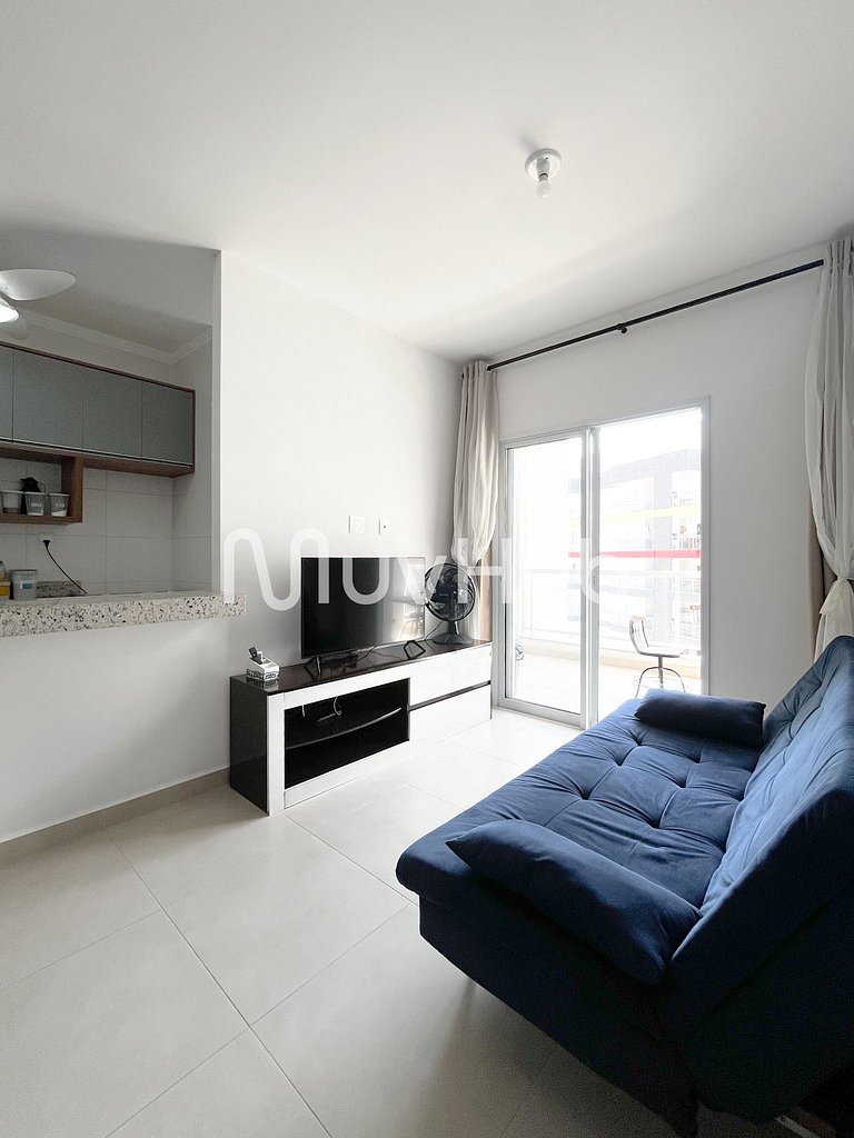 Apartment with air conditioning, Praia Grande - REF PZ01H