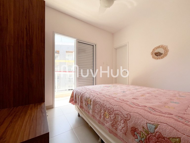 Apartment with air conditioning, Praia Grande - REF PZ01H