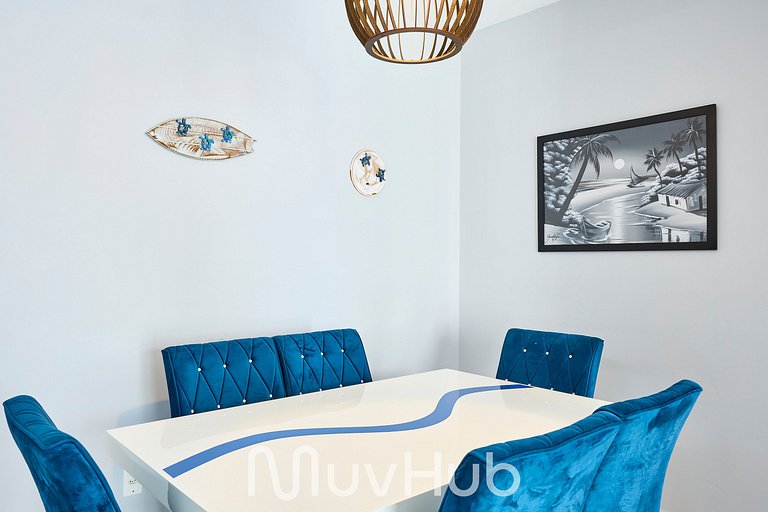 Apartment with air conditioning in Praia Grande - REF PZ02H