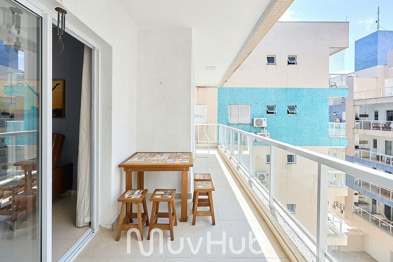 Apartment with air conditioning in Praia Grande - REF PZ02H