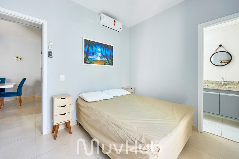 Apartment with air conditioning in Praia Grande - REF PZ02H