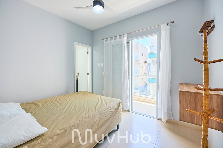 Apartment with air conditioning in Praia Grande - REF PZ02H