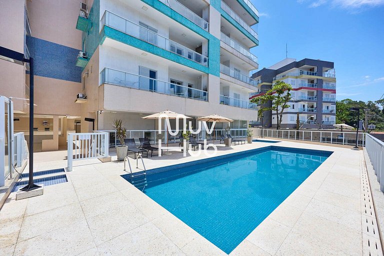 Apartment with air conditioning in Praia Grande - REF PZ02H