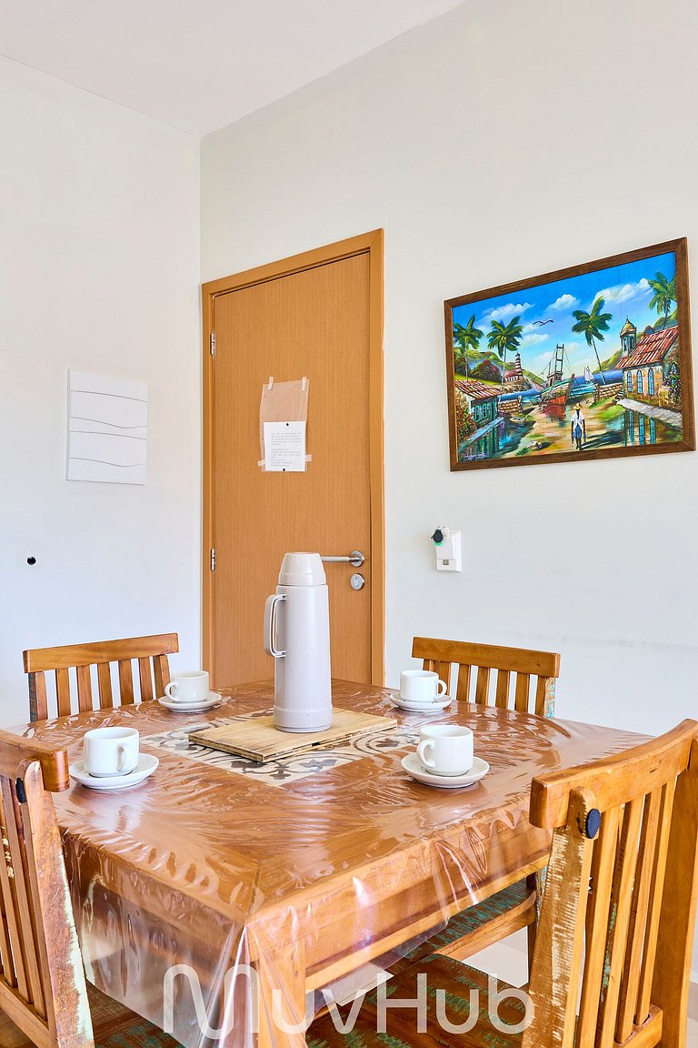 New Apartment with BBQ in Praia Grande - JS34H