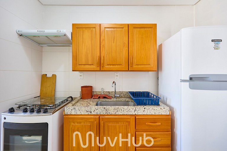 New Apartment with BBQ in Praia Grande - JS34H