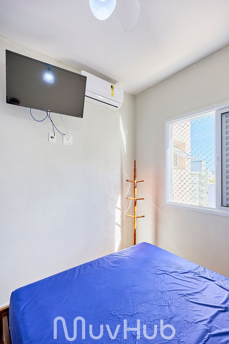 New Apartment with BBQ in Praia Grande - JS34H