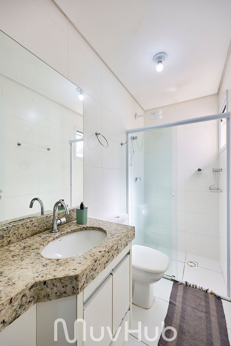 New Apartment with BBQ in Praia Grande - JS34H