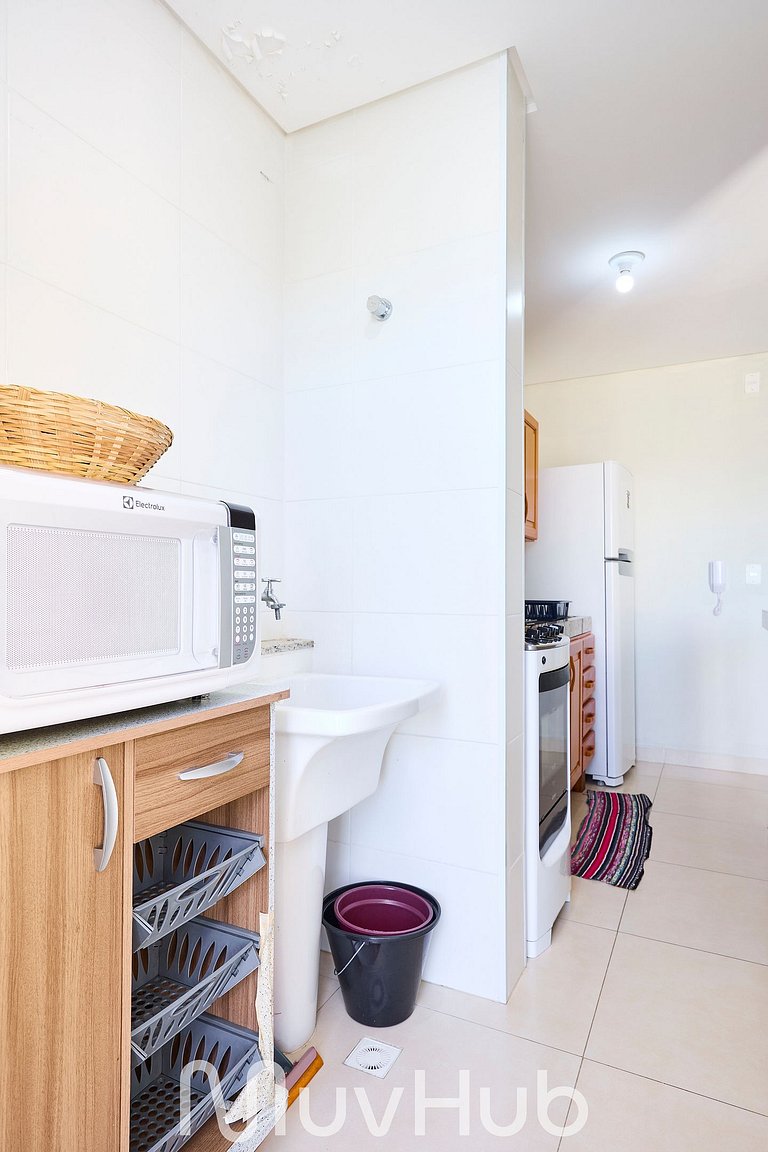 New Apartment with BBQ in Praia Grande - JS34H