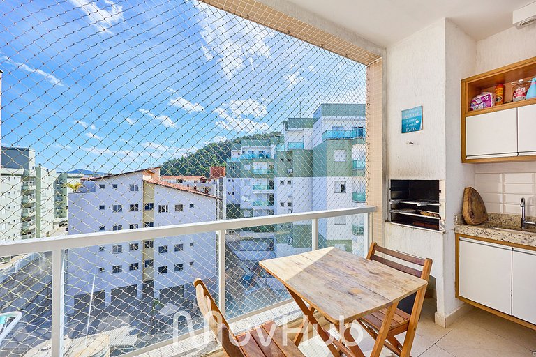 New Apartment with BBQ in Praia Grande - JS34H