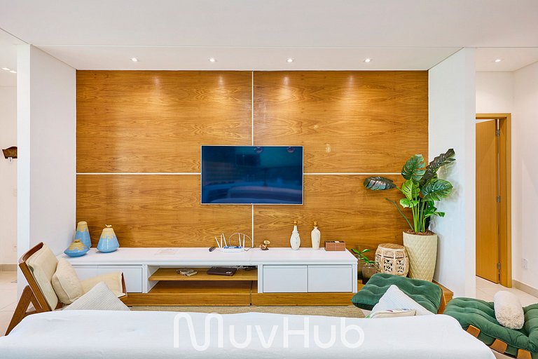 Apartamento de Frente Mar Reserva DNA - REF JS51H