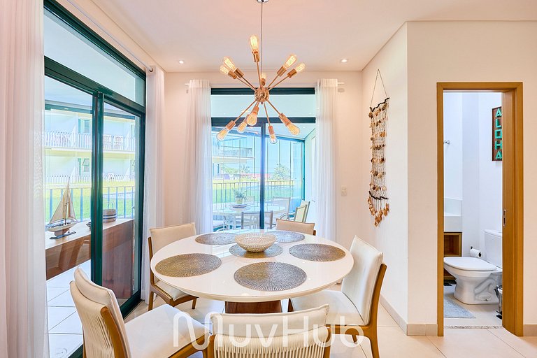 Apartamento de Frente Mar Reserva DNA - REF JS51H