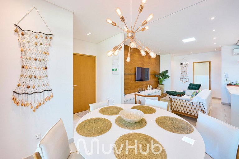 Apartamento de Frente Mar Reserva DNA - REF JS51H