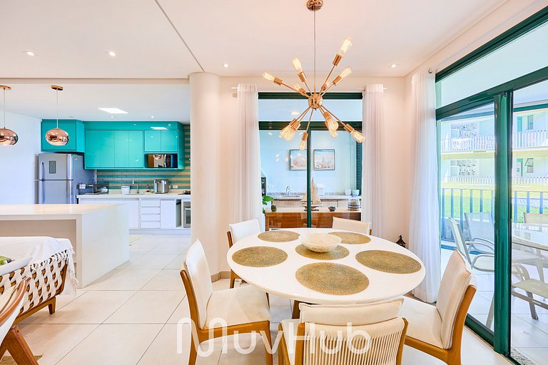 Apartamento de Frente Mar Reserva DNA - REF JS51H