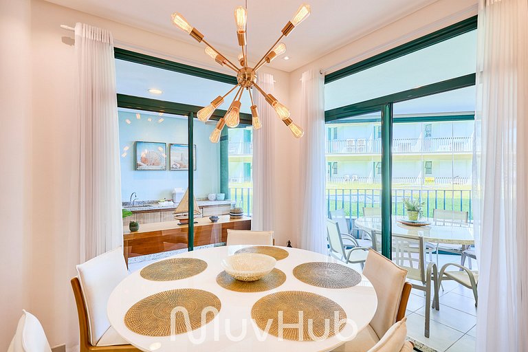 Apartamento de Frente Mar Reserva DNA - REF JS51H