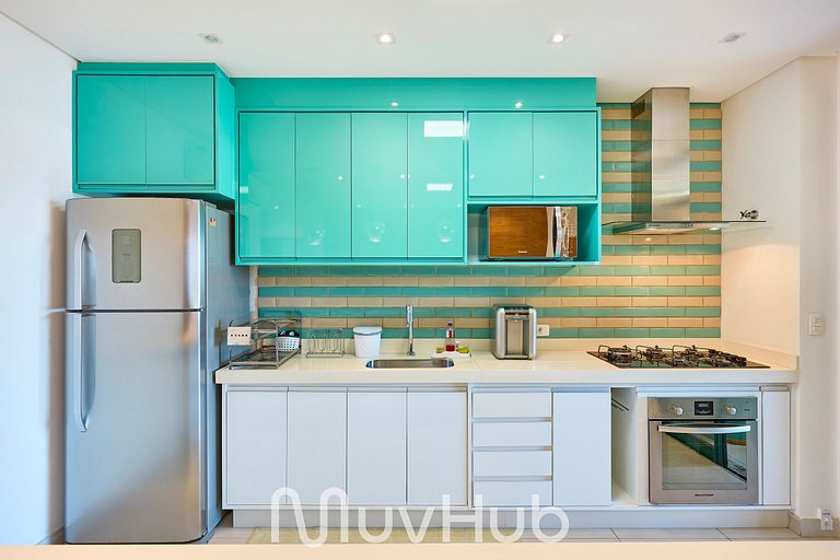 Apartamento de Frente Mar Reserva DNA - REF JS51H