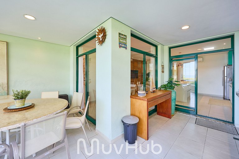 Apartamento de Frente Mar Reserva DNA - REF JS27H