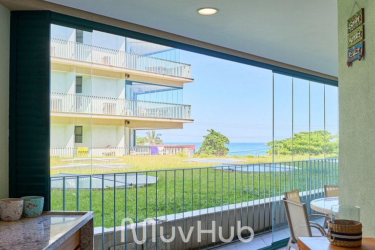 Apartamento de Frente Mar Reserva DNA - REF JS51H