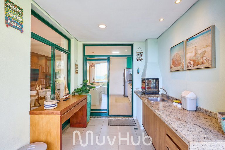 Apartamento de Frente Mar Reserva DNA - REF JS27H