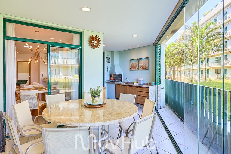 Apartamento de Frente Mar Reserva DNA - REF JS27H