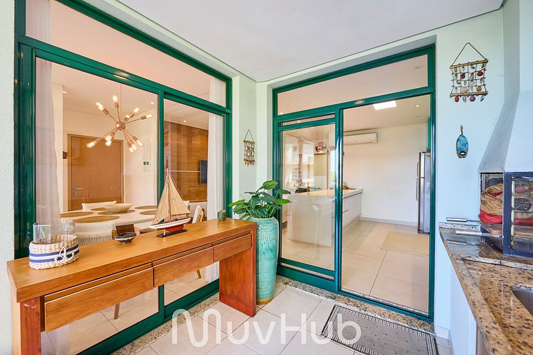 Apartamento de Frente Mar Reserva DNA - REF JS51H
