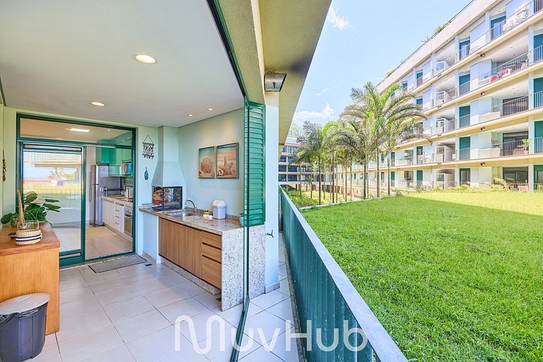 Apartamento de Frente Mar Reserva DNA - REF JS51H