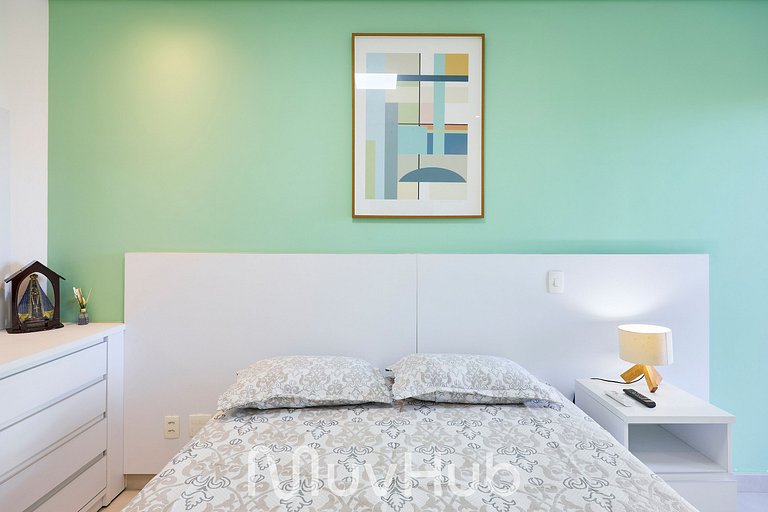 Apartamento de Frente Mar Reserva DNA - REF JS51H