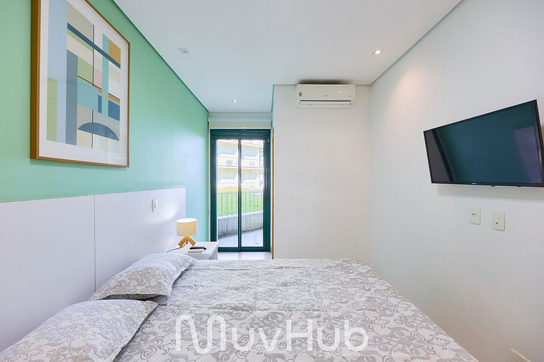 Apartamento de Frente Mar Reserva DNA - REF JS51H